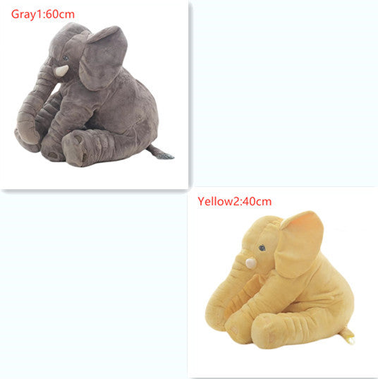 Soft Elephant Baby Comfort Sleep Pillow for Newborns
