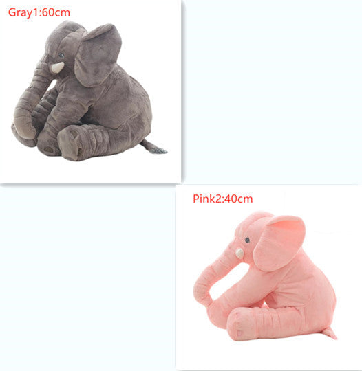 Soft Elephant Baby Comfort Sleep Pillow for Newborns