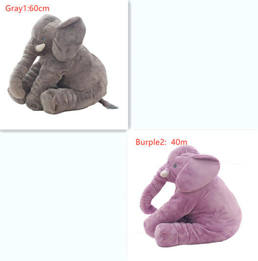 Soft Elephant Baby Comfort Sleep Pillow for Newborns