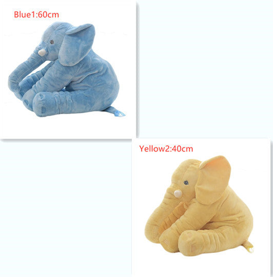 Soft Elephant Baby Comfort Sleep Pillow for Newborns