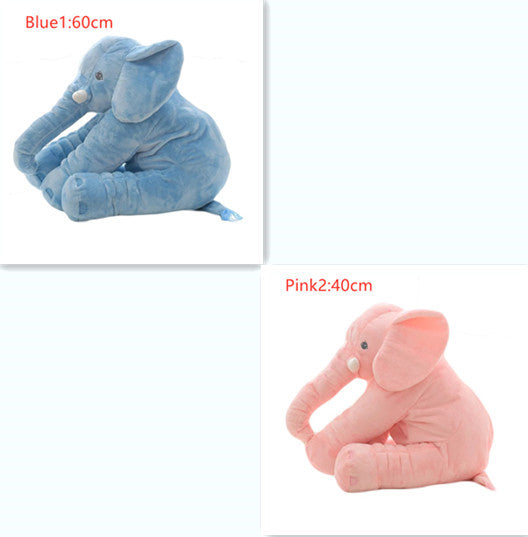 Soft Elephant Baby Comfort Sleep Pillow for Newborns