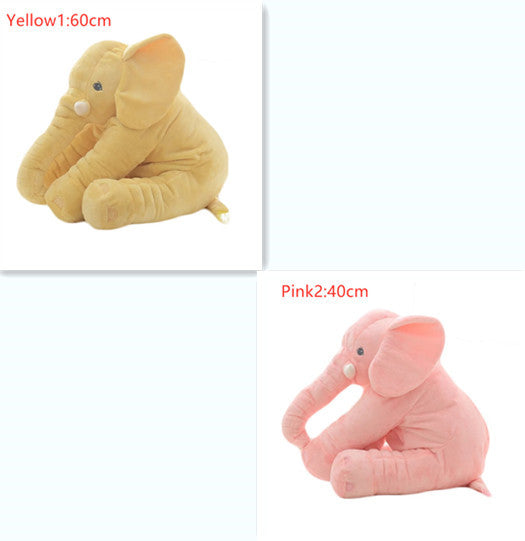 Soft Elephant Baby Comfort Sleep Pillow for Newborns