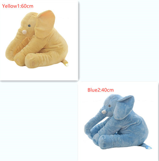 Soft Elephant Baby Comfort Sleep Pillow for Newborns