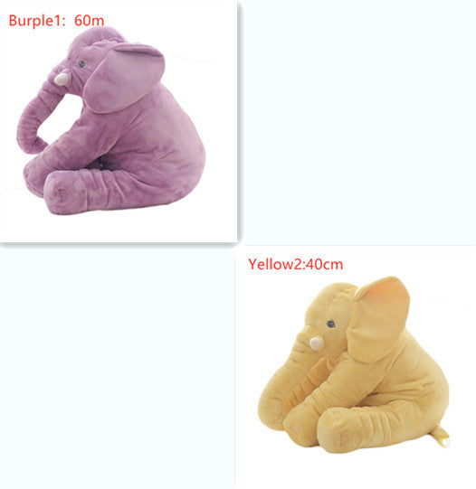 Soft Elephant Baby Comfort Sleep Pillow for Newborns