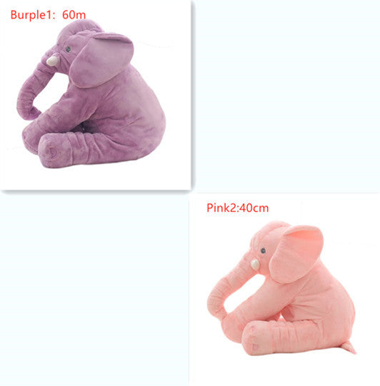 Soft Elephant Baby Comfort Sleep Pillow for Newborns