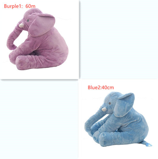 Soft Elephant Baby Comfort Sleep Pillow for Newborns