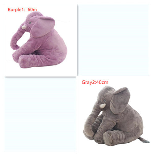 Soft Elephant Baby Comfort Sleep Pillow for Newborns