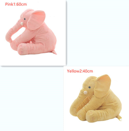 Soft Elephant Baby Comfort Sleep Pillow for Newborns