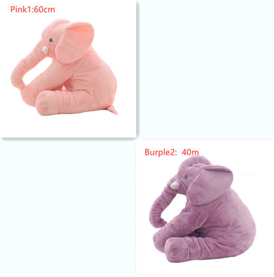 Soft Elephant Baby Comfort Sleep Pillow for Newborns