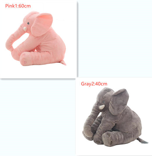 Soft Elephant Baby Comfort Sleep Pillow for Newborns