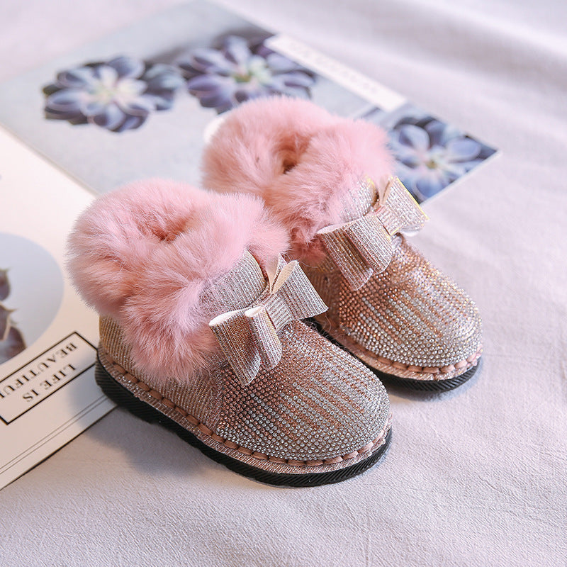 Baby snow cotton winter shoes