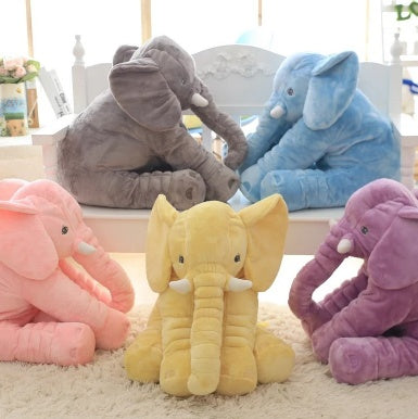 Soft Elephant Baby Comfort Sleep Pillow for Newborns
