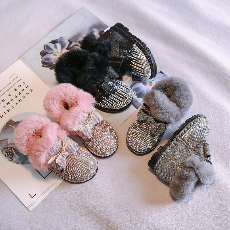 Baby snow cotton winter shoes