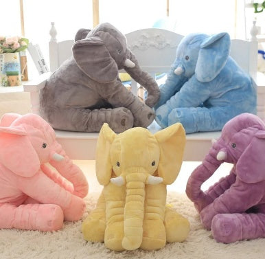 Soft Elephant Baby Comfort Sleep Pillow for Newborns