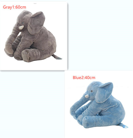 Soft Elephant Baby Comfort Sleep Pillow for Newborns
