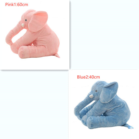 Soft Elephant Baby Comfort Sleep Pillow for Newborns